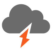 chance of thunderstorms