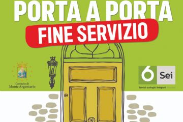Fine servizio raccolta Porta a porta
